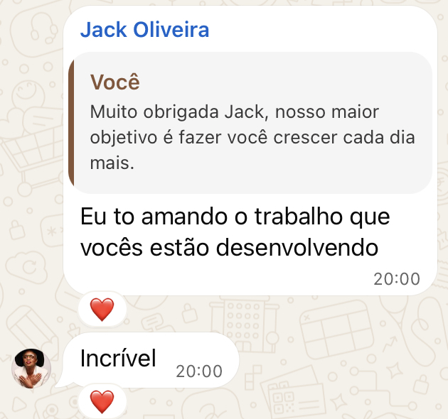 Depoimento de Jack Oliveira Beauty, Tatuapé, São Paulo, cliente da WS Solutions by Web Salão
