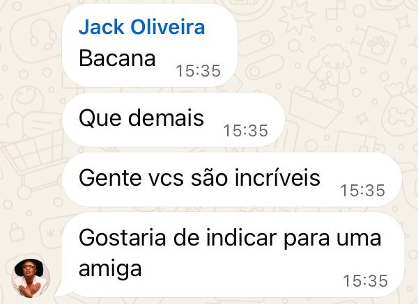Depoimento de Jack Oliveira Beauty, Tatuapé, São Paulo, cliente da WS Solutions by Web Salão