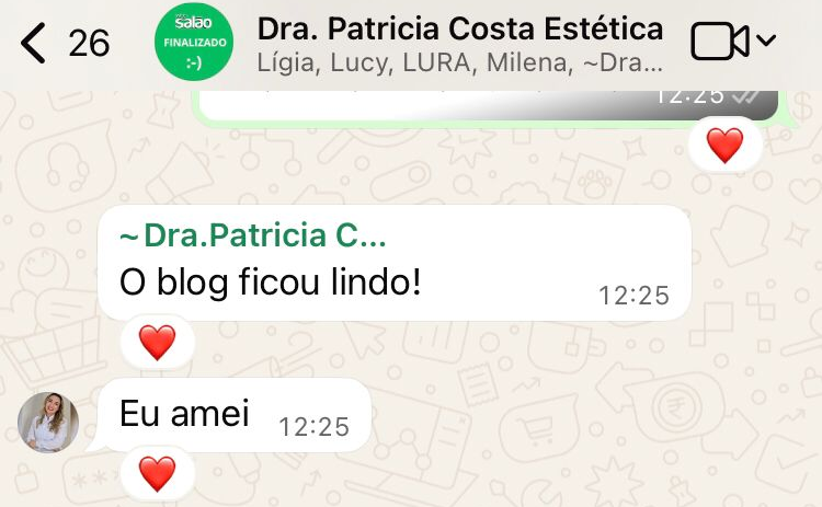 Depoimento de Dra. Patrícia Costa, Centro, Viamão, cliente da WS Solutions by Web Salão