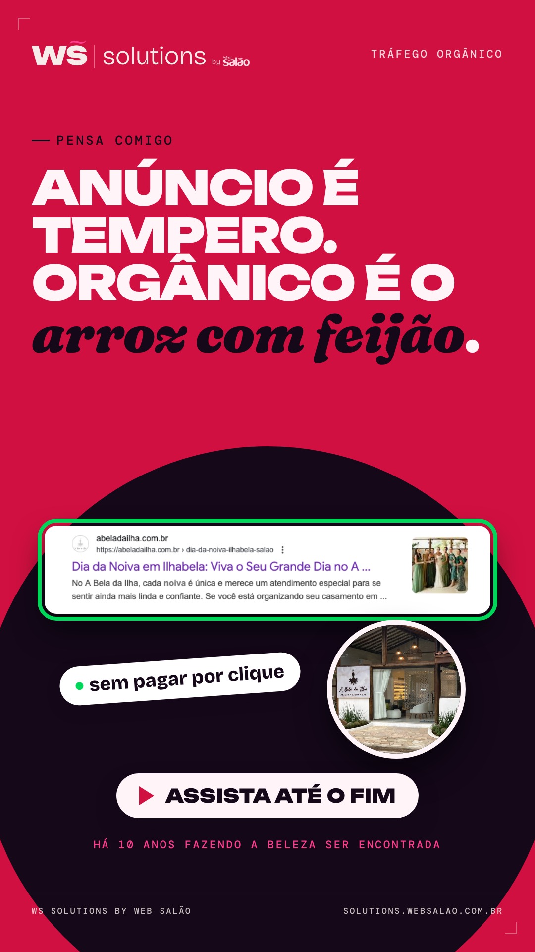 O orgânico é o essencial do negócio