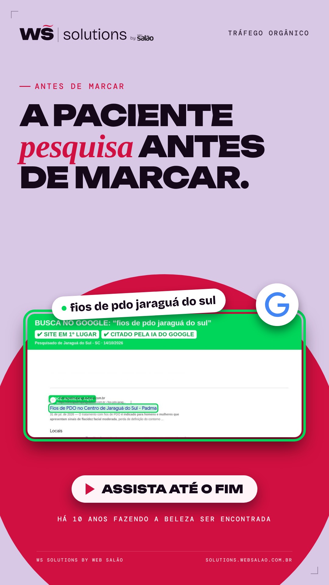 Antes de marcar, ela pesquisa