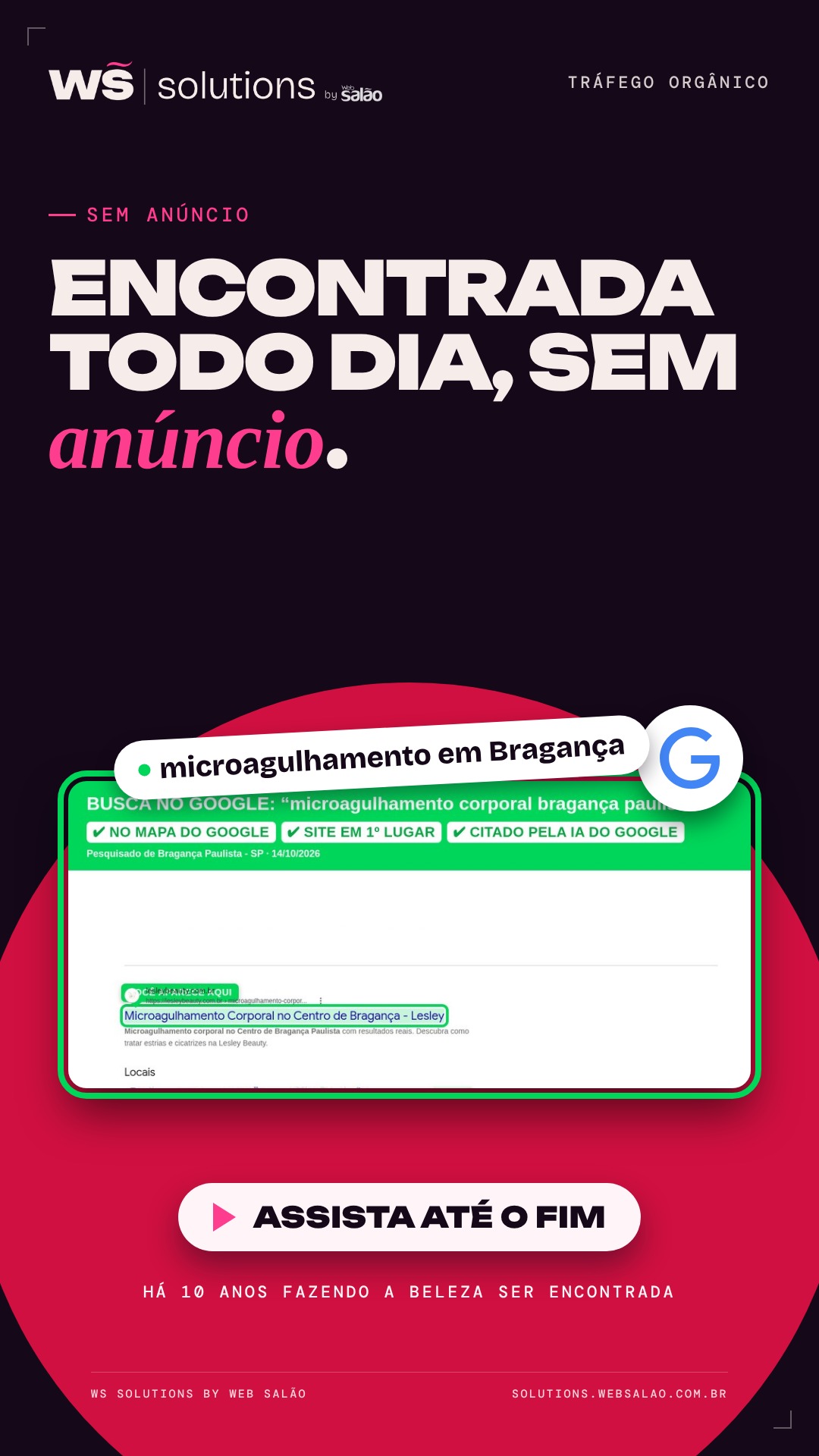 Encontrada todos os dias, sem anúncios