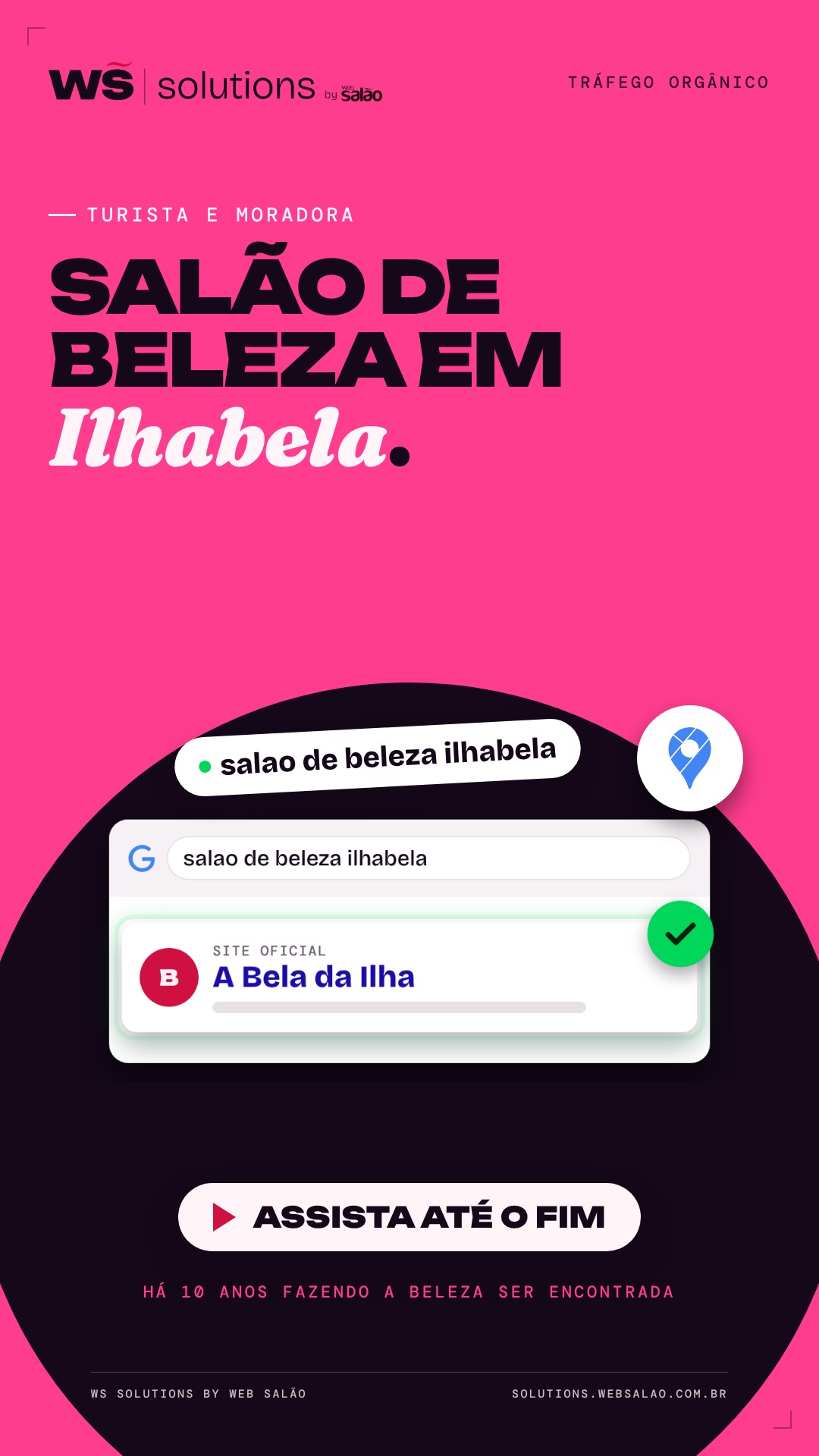 Salão de beleza numa ilha